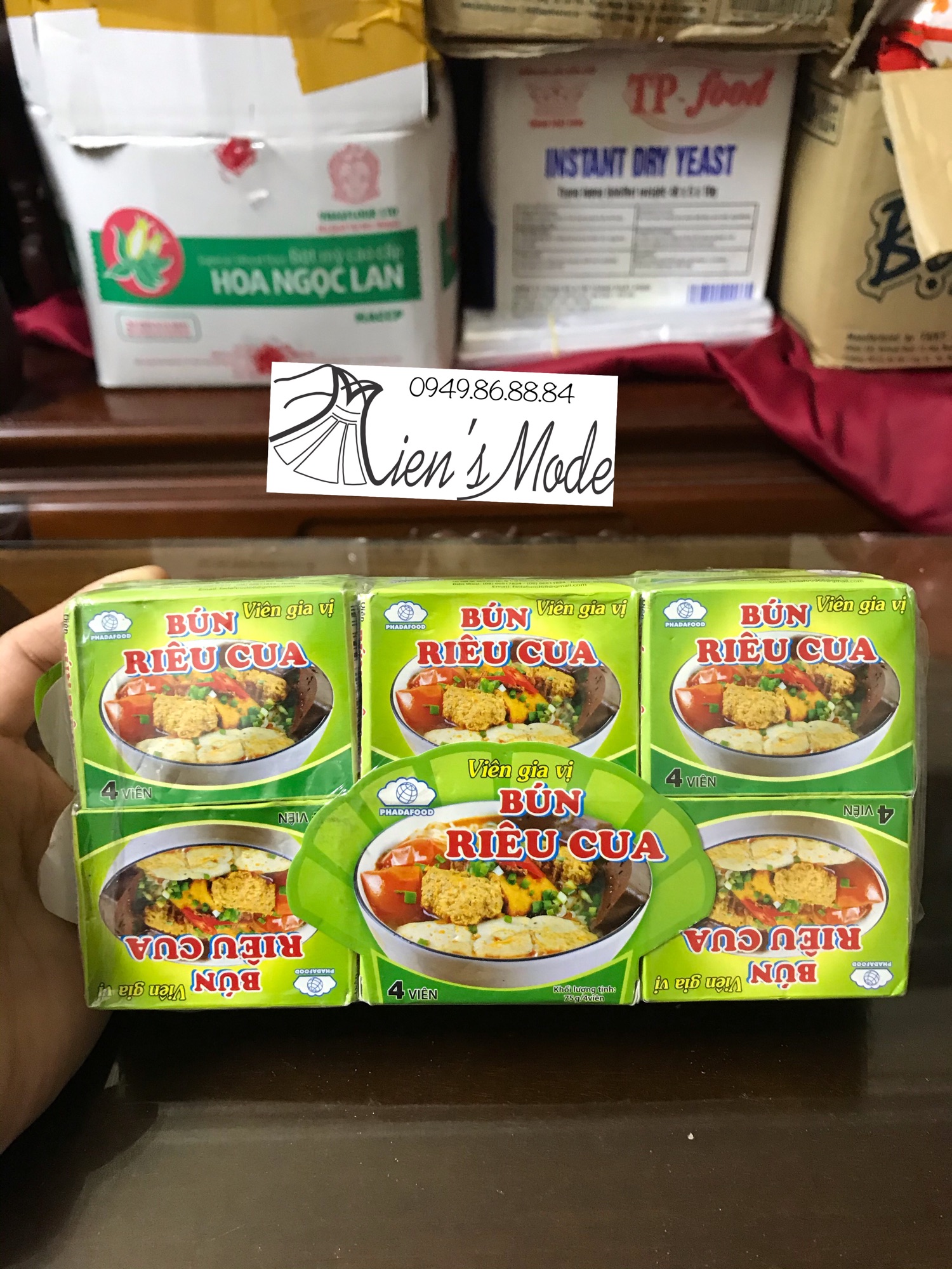 1 hộp gia vị Bún riêu cua