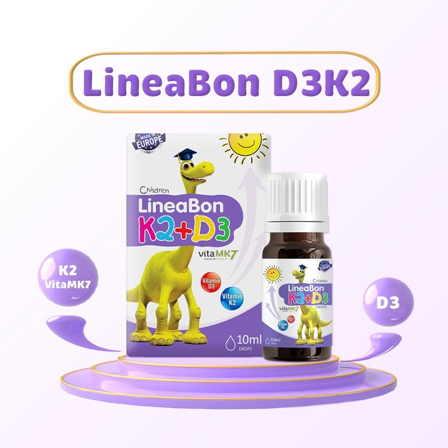 LineaBon K2+D3 drops Vitamin K2 D3 tăng chiều cao date mới nhất