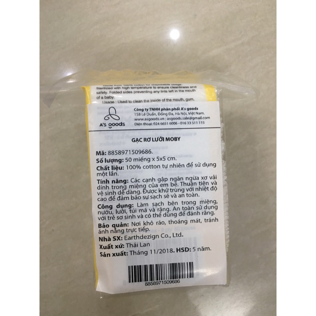 Gạc Rơ Lưỡi Moby