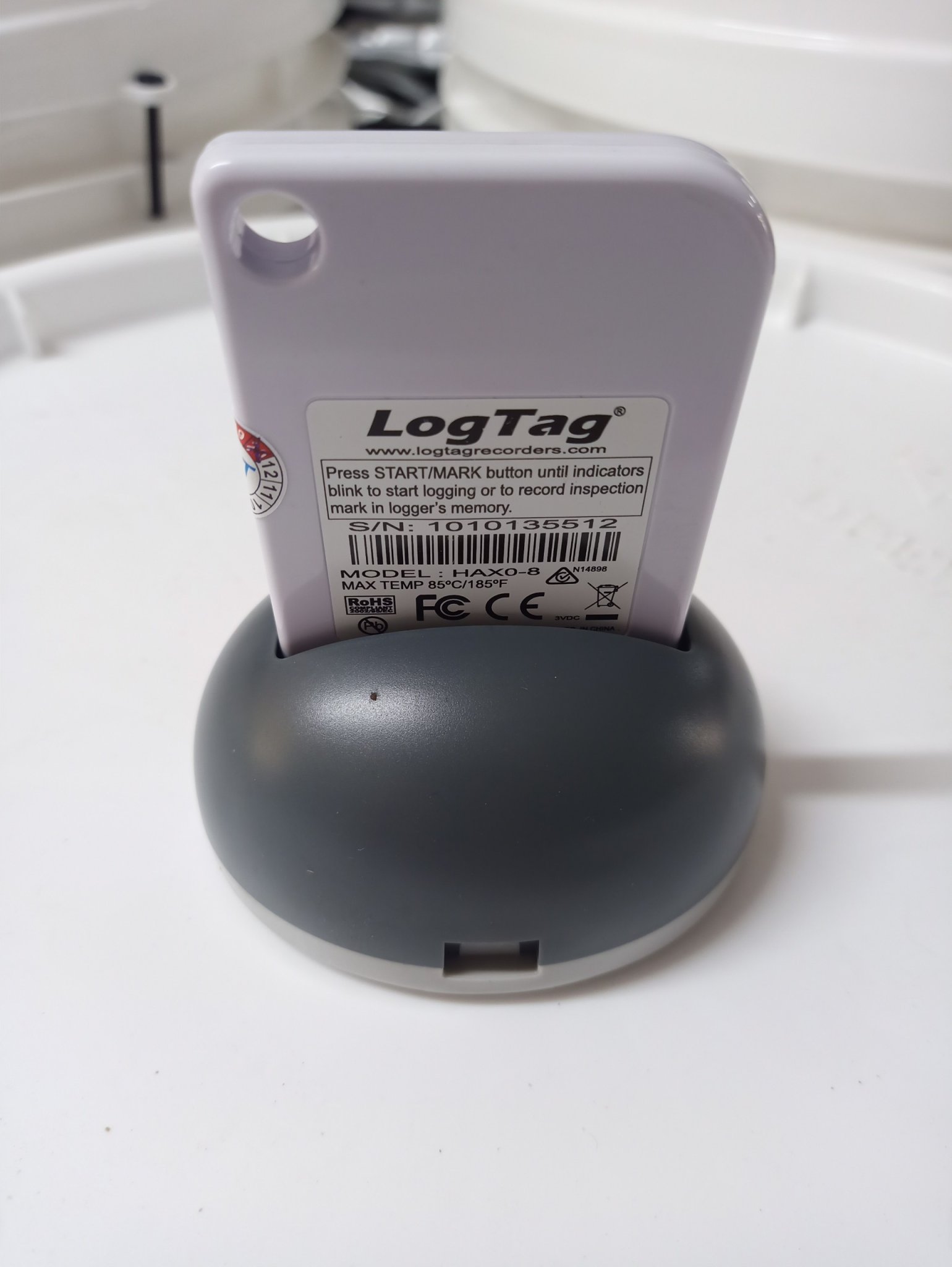 Nhiệt Kế Tự Ghi LogTag Trix 8 (kèm đầu đọc)