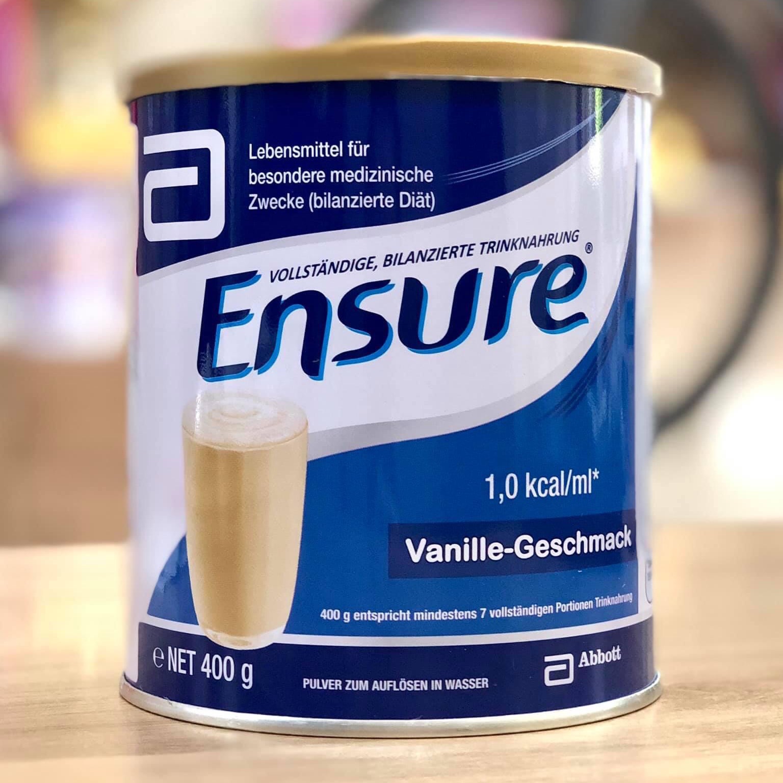 Sữa ensure đức 400g hương vani date 9/2023