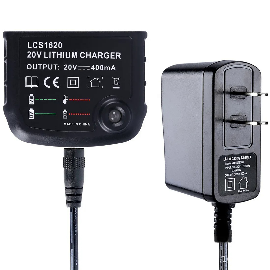 Hot Li-ion battery charger for Black & Decker 10.8V 14.4V 18v 20V serise lbxr20 lb20 electric drill screwdriver tool accessory