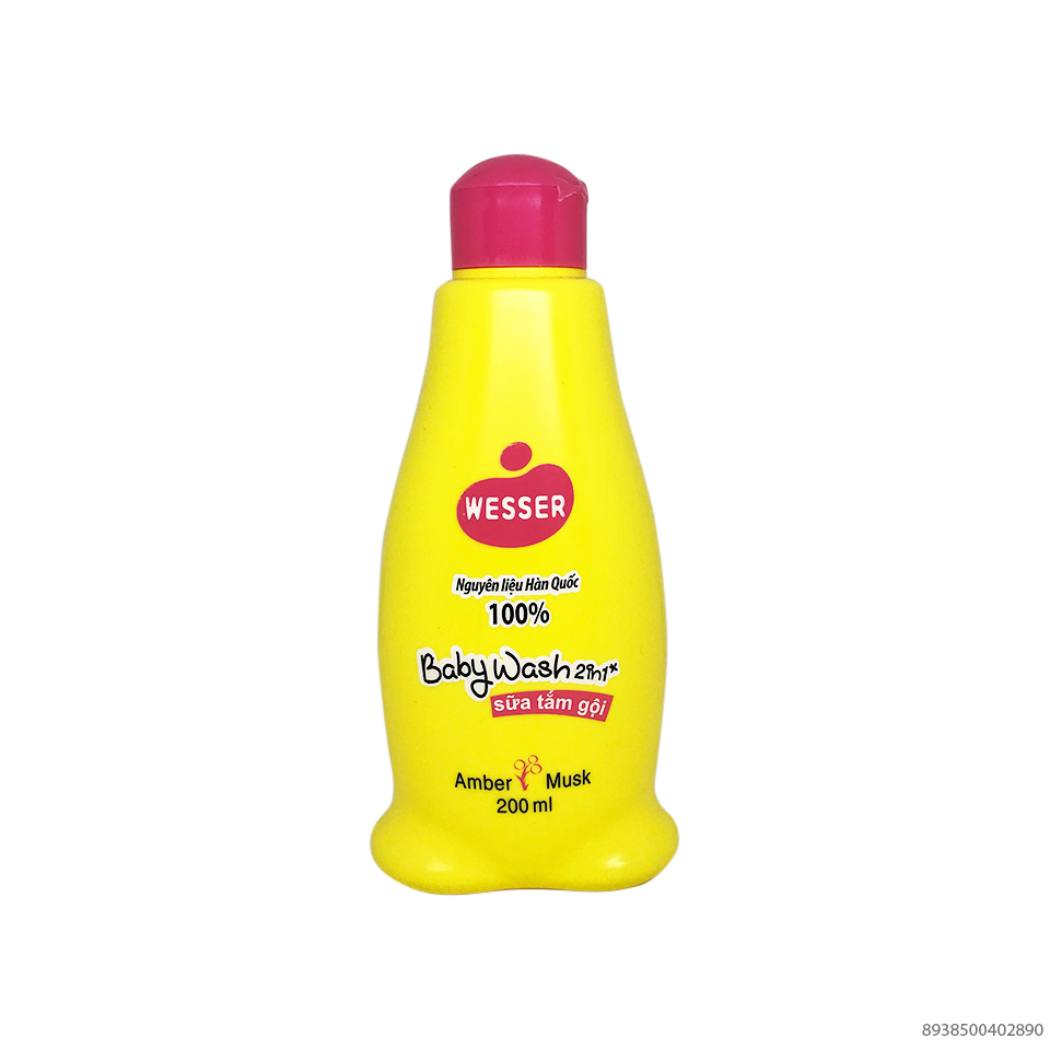 Sữa Tắm Gội Trẻ Em Wesser 2in1 ( 200ml )