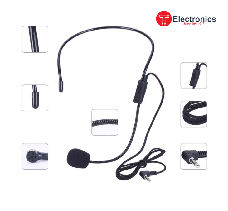 Micro Trợ Giảng Có Dây