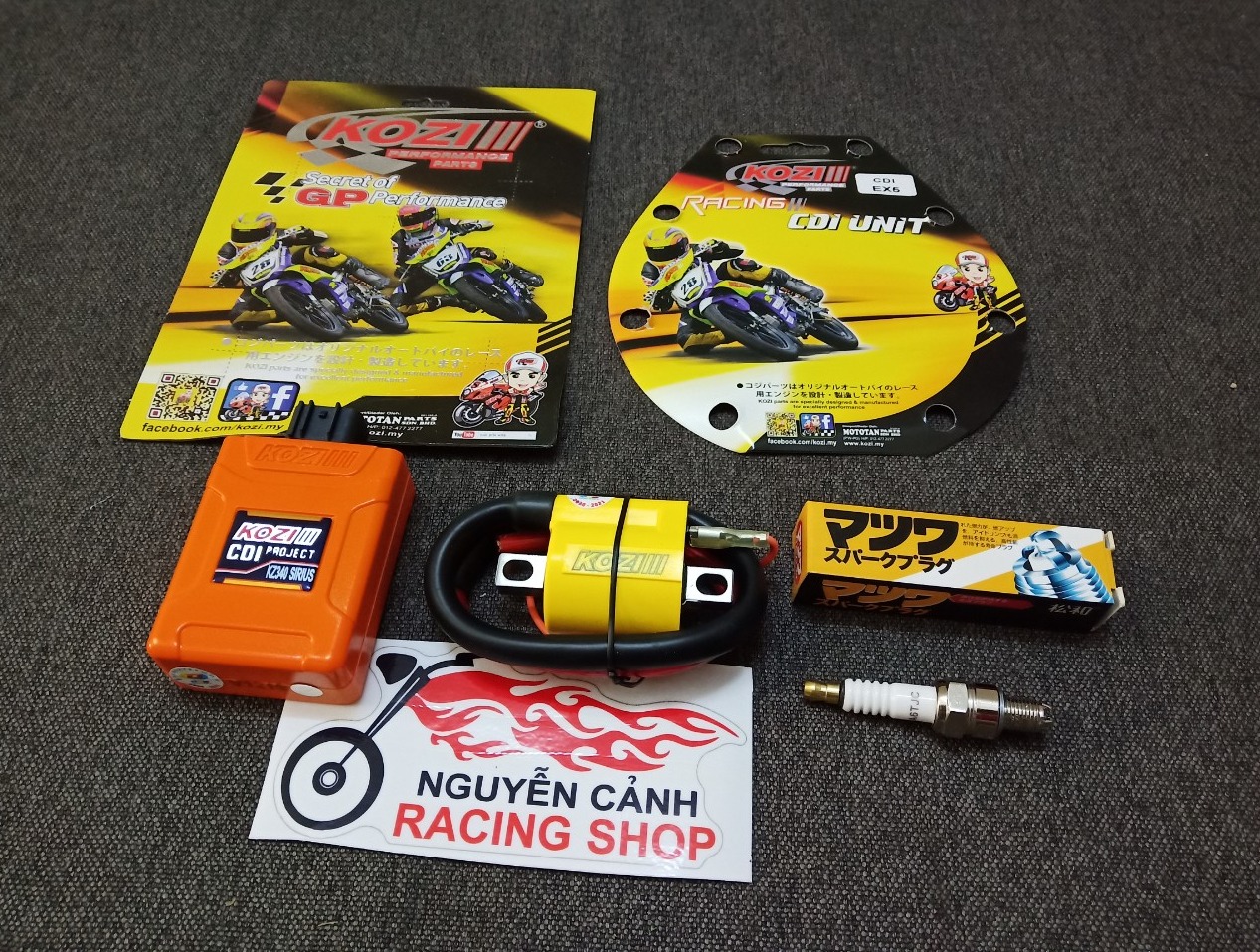 combo ic + mobin+bugi 3 chấu gắn sirius,kozi cực mạnh,giá tốt,đúng hàng kozi,uy tín..