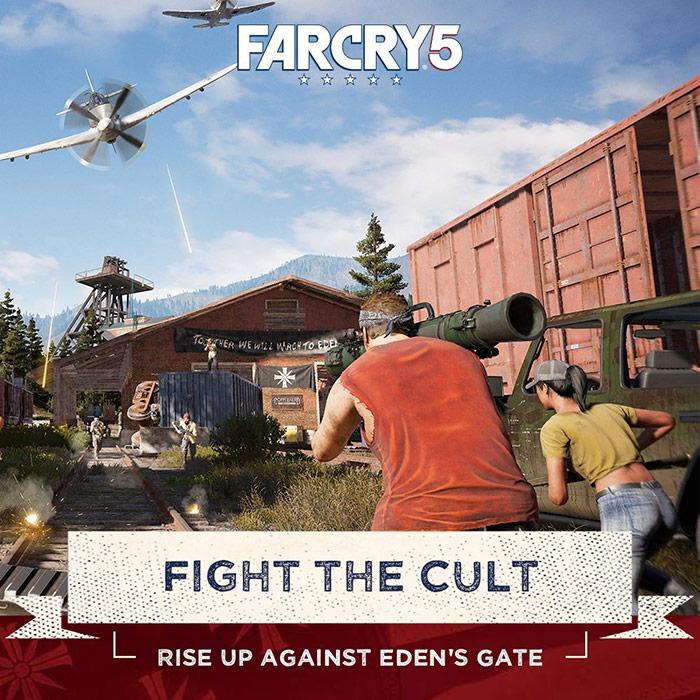 Đĩa Game PS4: Far Cry 5 Standard Edition