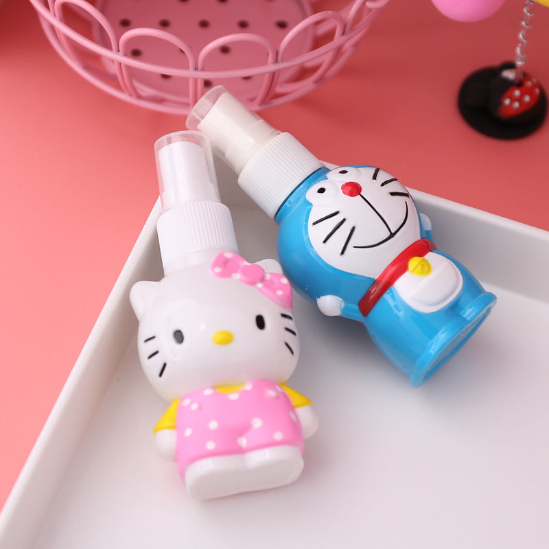 🌸BÌNH XỊT MINI HELLO KITTY DOREMON