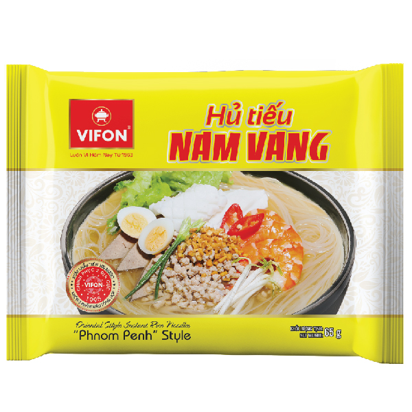 Combo 5 Gói Hủ Tiếu Nam Vang VIFON (65g / Gói)