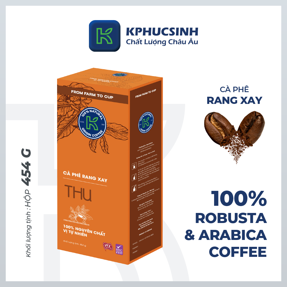 Roasted and Ground Coffee Specialty Pure Filtered Coffee K Thu 454g