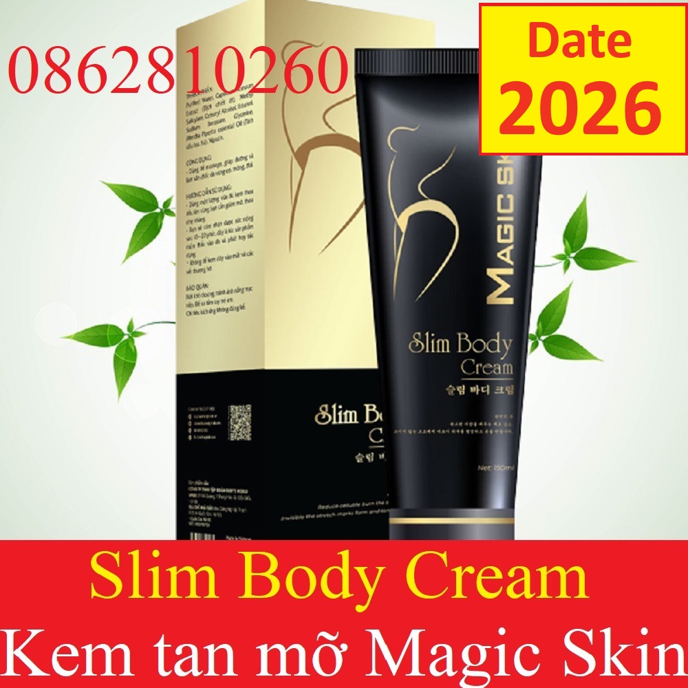 Kem Tan Mỡ Quế Gừng Magic Skin Slim Body Cream [CHÍNH HÃNG MAGICSKIN]
