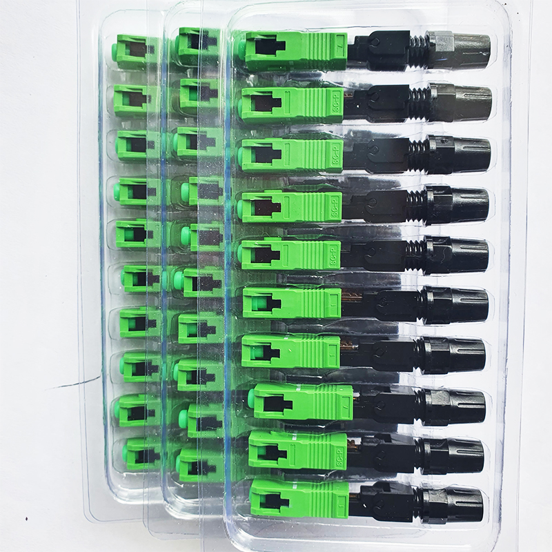 Đầu nối sợi quang SC/ACP - Fast connector SC apc - Kết nối nhanh Fast connector 55mm