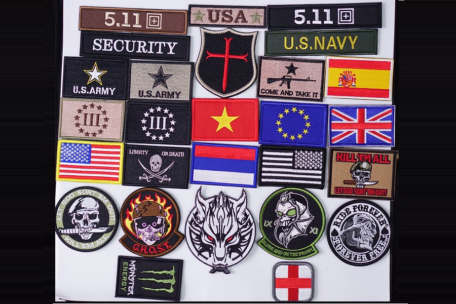 [HCM]Patch dán vải thêu  balotúi Tactical.511.