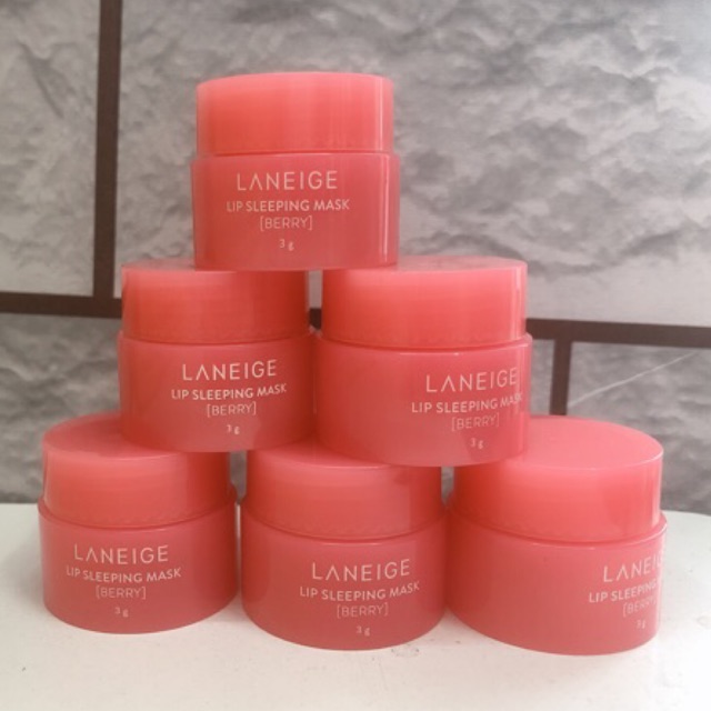 [HCM]Mini Size Mặt nạ ngủ cho môi Laneige Lip Sleeping Mask mini size 3gr
