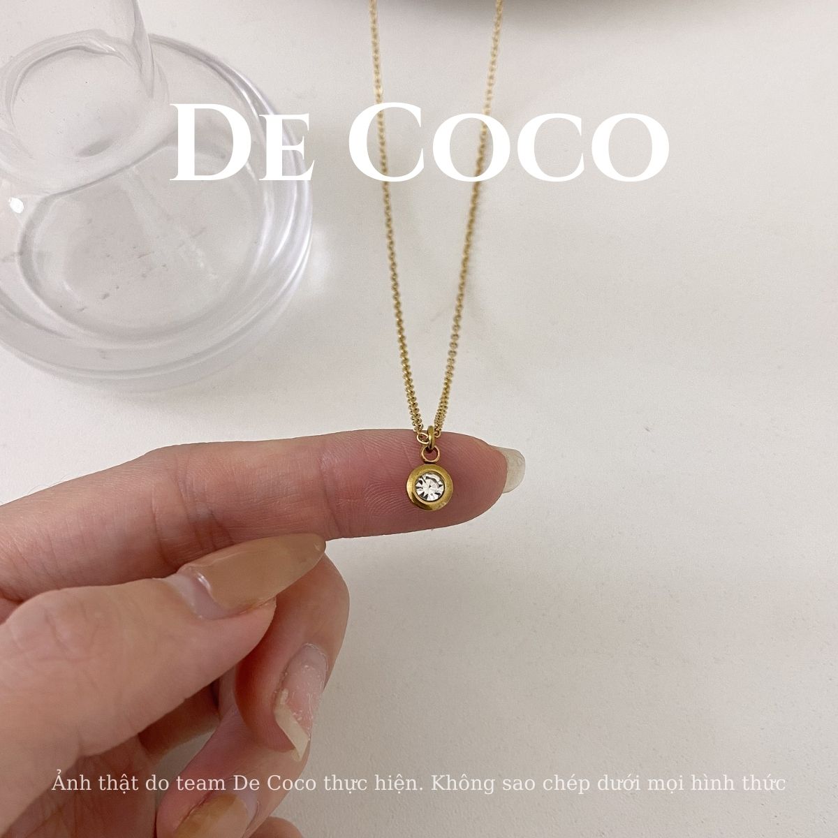 KHÔNG ĐEN GỈ - Vòng cổ, dây chuyền nữ Blink De Coco