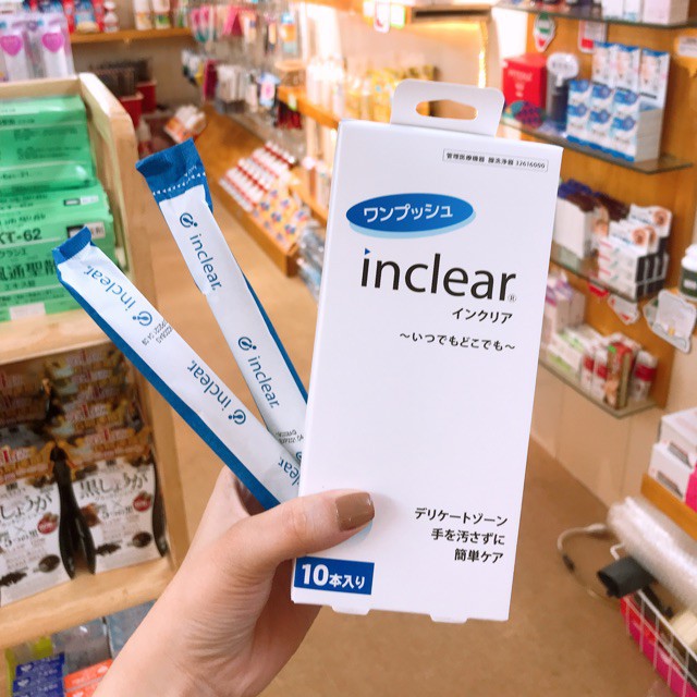 Lẻ 1 Que - Đũa Thần Inclear Nhật Bản Vệ Sinh Se_Khít Vùng Kín