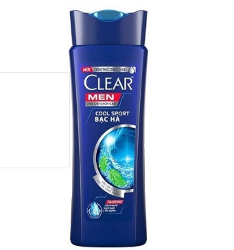 Dầu gội Clear men bạc hà 370g