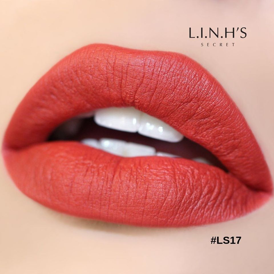 Son L.I.N.H'S secret LS17 - Cam đất đỏ