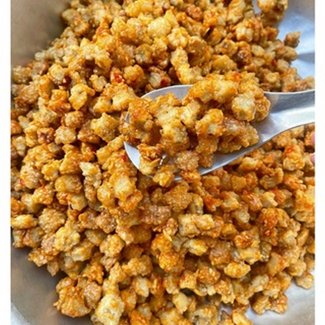 Tóp mỡ sấy cháy tỏi - siêu ngon 250g