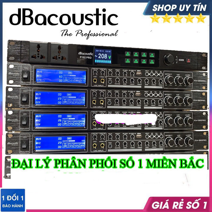 vang db acoustic km 330 pro- 48 BIT, Cổng quang, Bluethooth