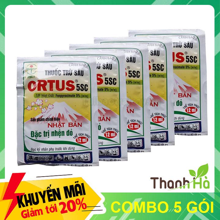 Đặc trừ nhện đỏ ortus 5sc gói 12ml