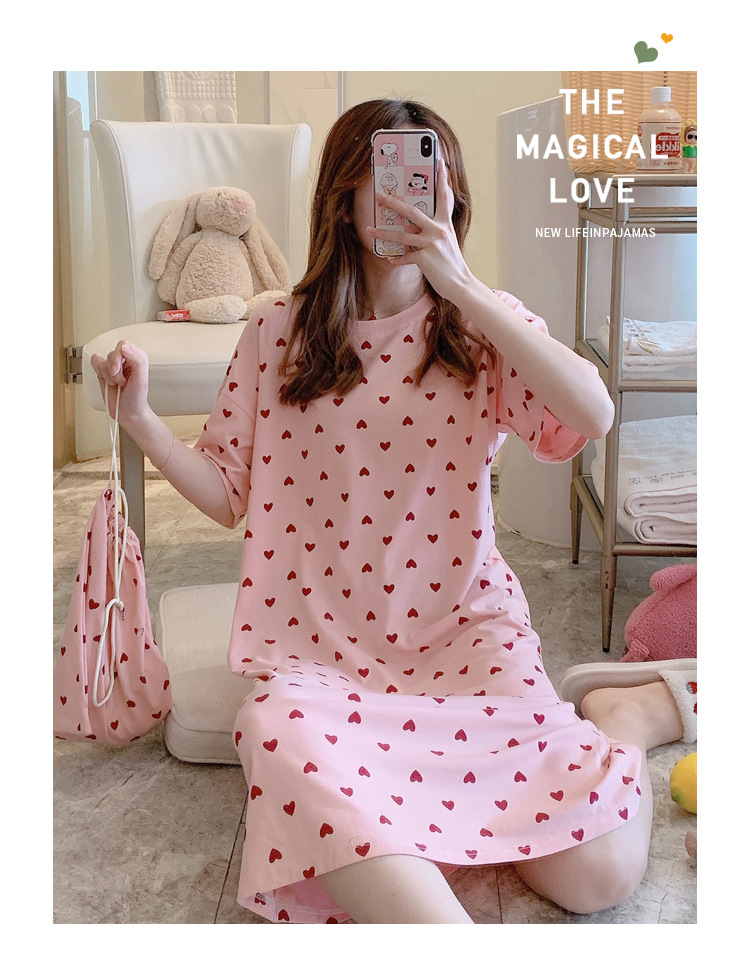 Váy Bầu Mặc Nhà Váy Ngủ Bầu Vn51
