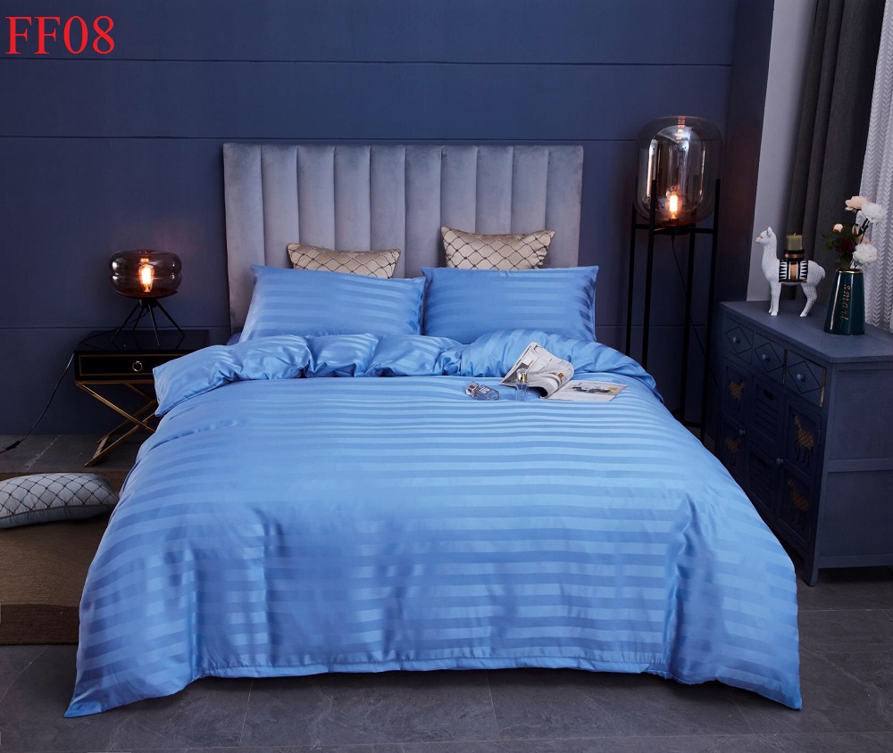 Bộ chăn ga gối cotton 3f cao cấp mã ff08