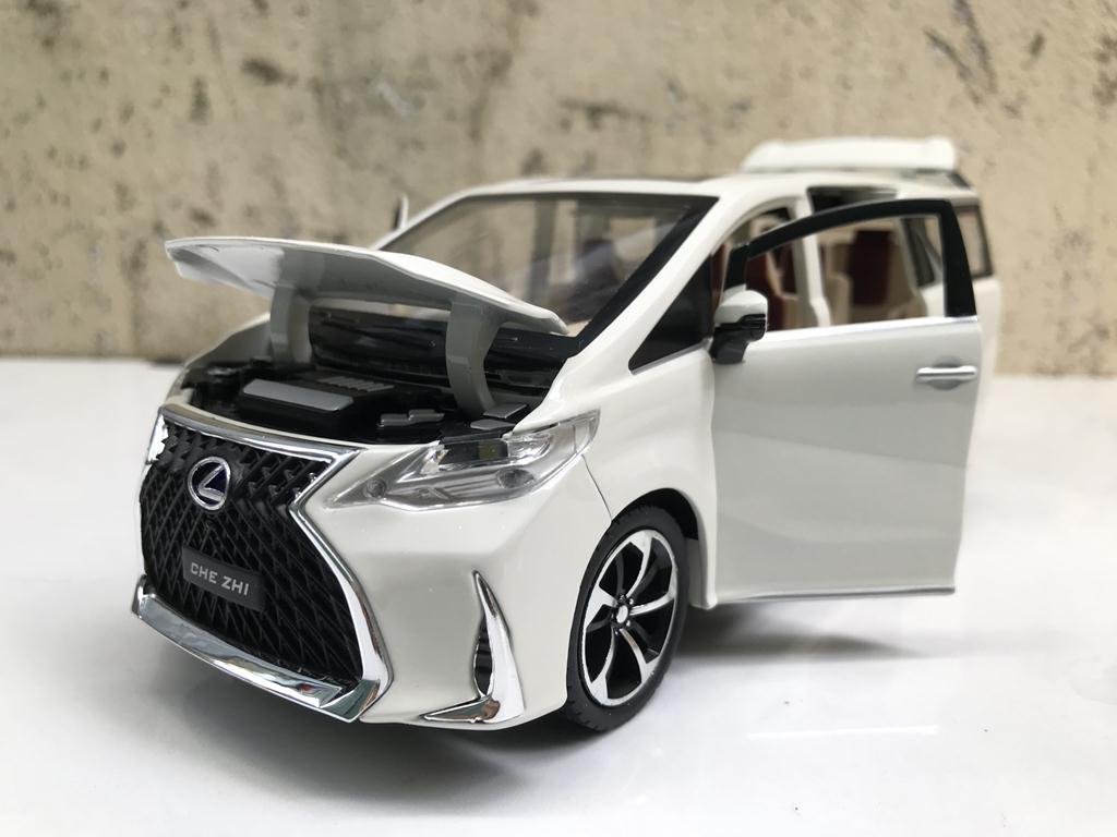 [HCM]ĐỒ CHƠI xe Mô hình LEXUS LM300h 2020 1:24