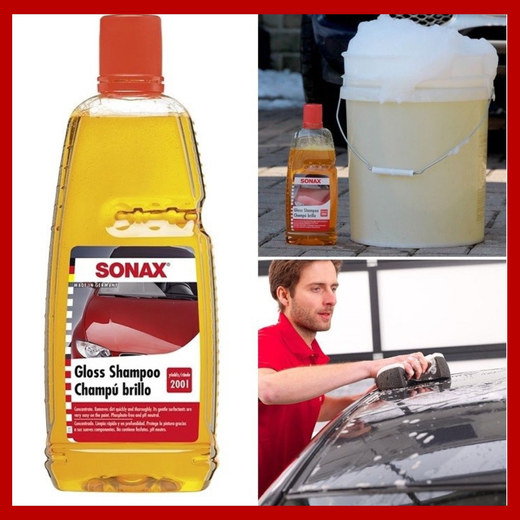 Nước rửa xe ô tô đậm đặc Sonax Gloss Shampoo