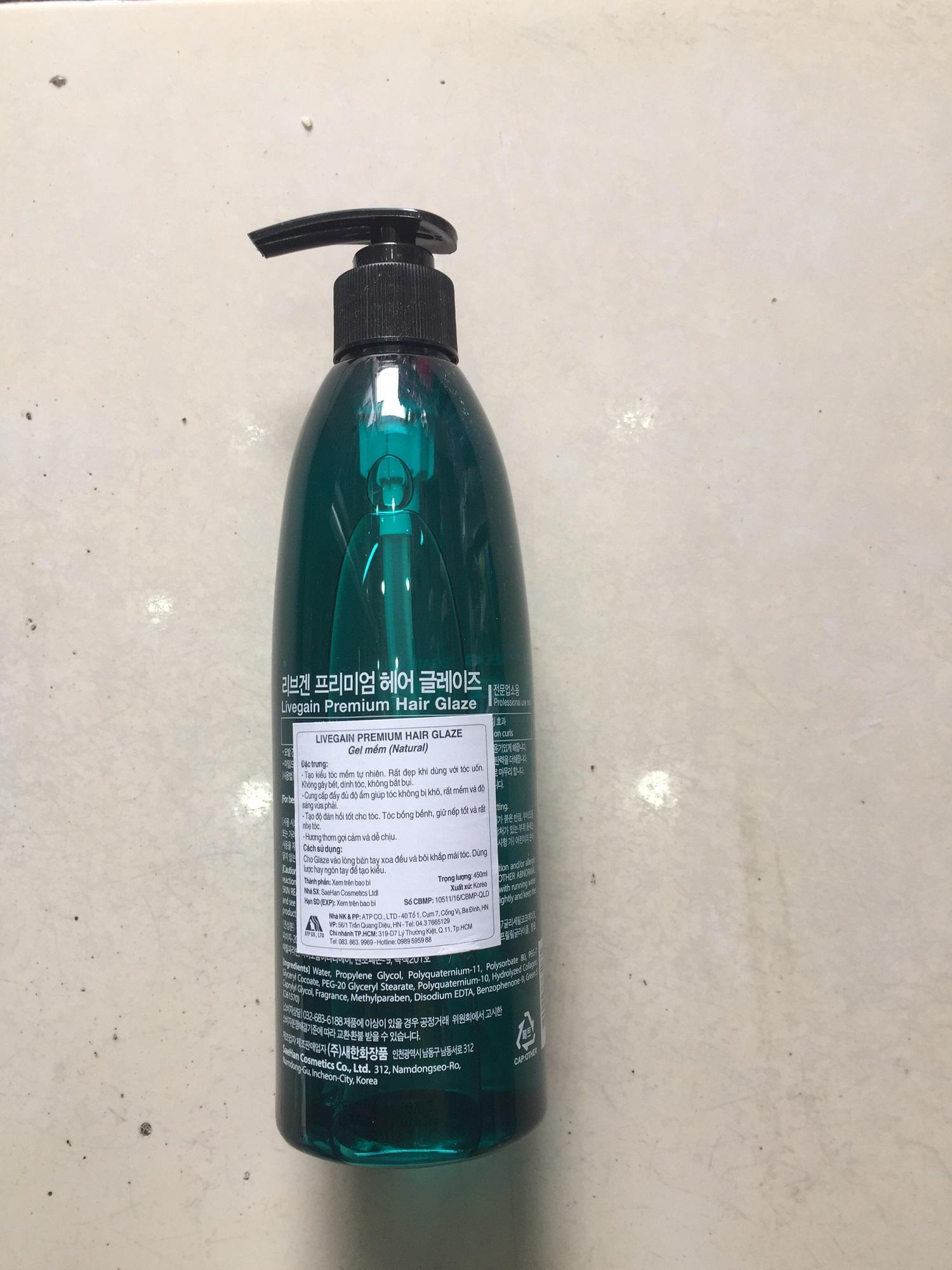 Gel mềm vuốt tóc Livegain