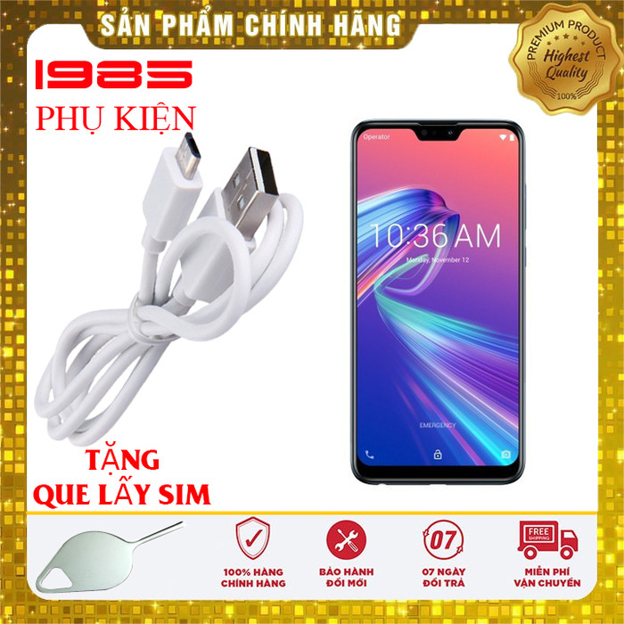 Cáp sạc nhanh cho asus zenfone max pro m2