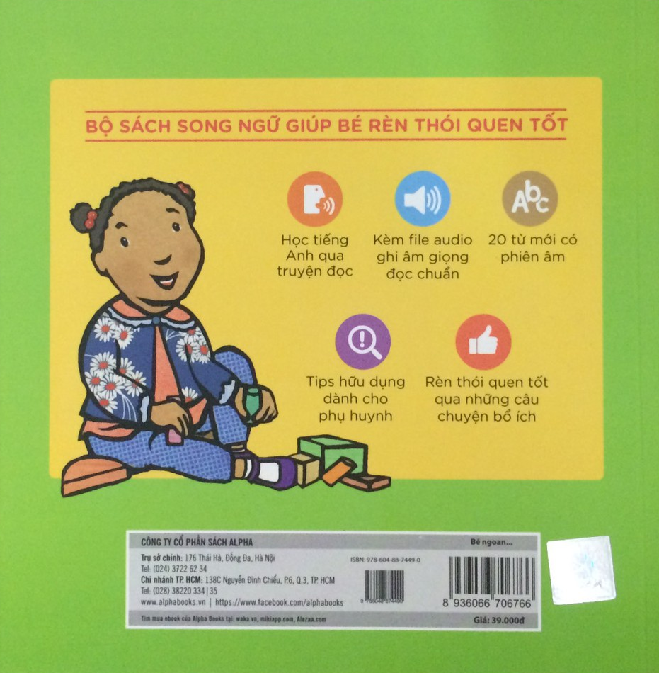 Sách Alphabooks - Bé Ngoan Gọn Gàng – Clean-Up Time
