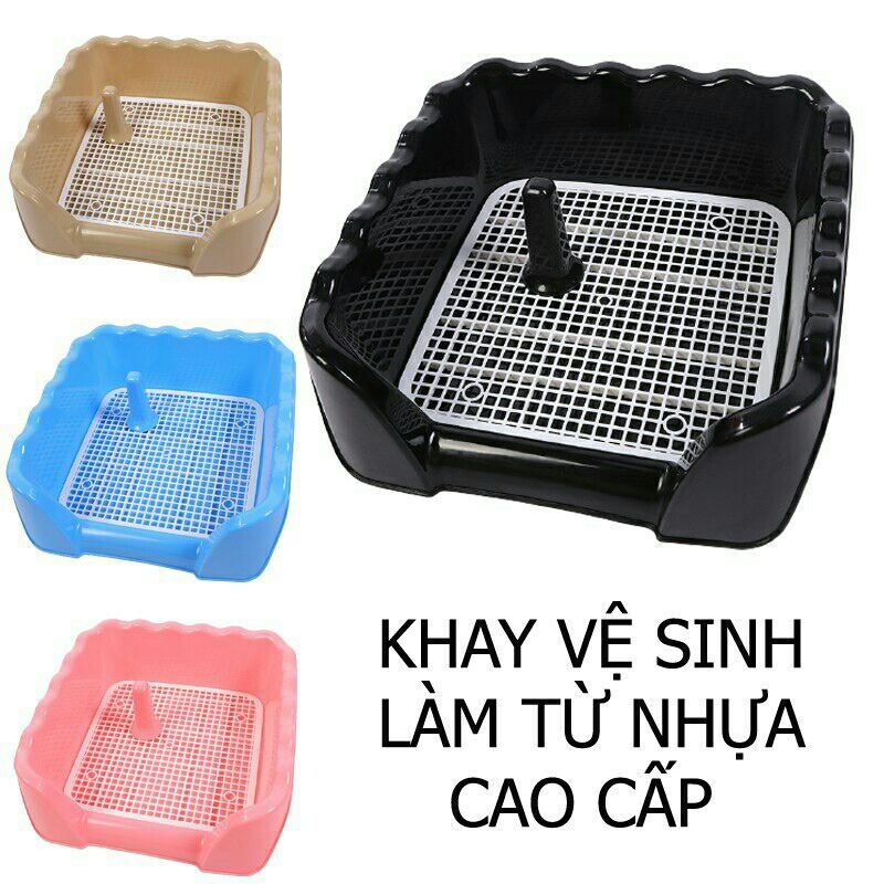 Khay Nhựa Vệ Sinh Cho Chó Mèo