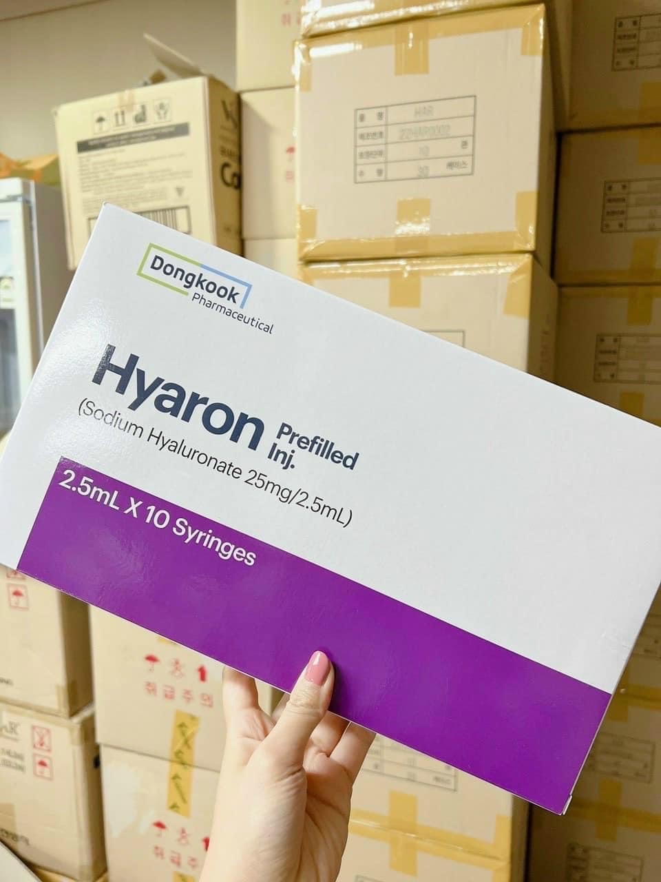 Tinh chất căng bóng Hyaron Hàn quốc 1 hộp