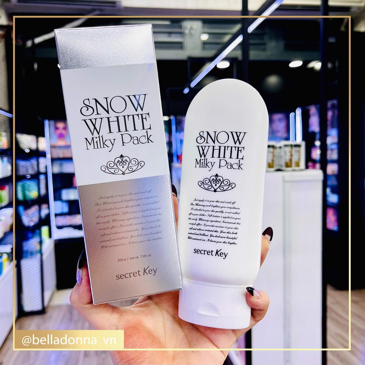 Secret key snow white milky pack 200g