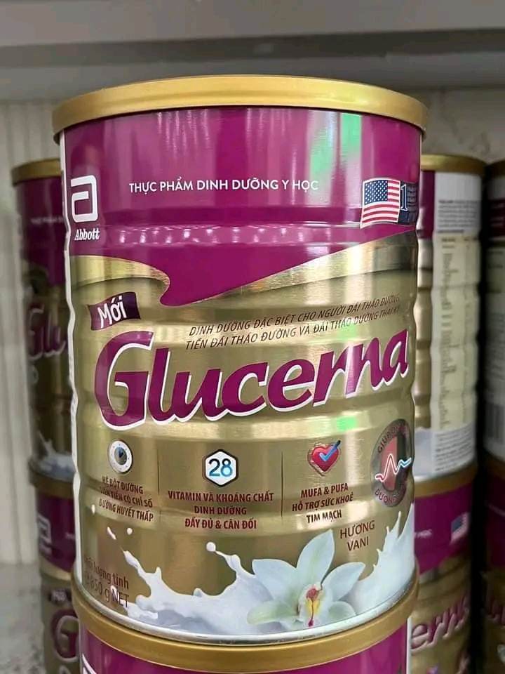Sữa glucerna cho người  tiểu đường 850g