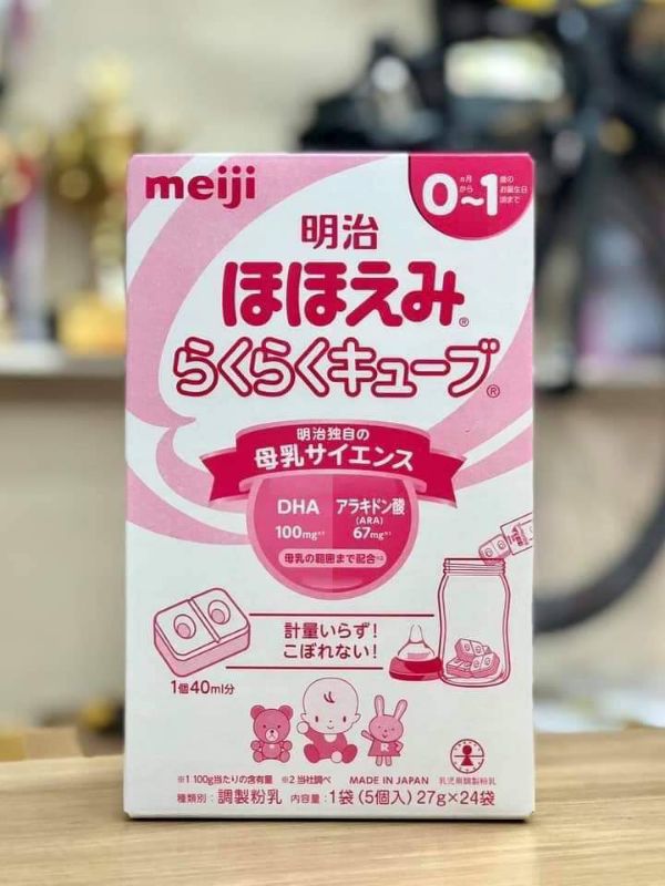 Meiji Smile Easy Cube 27g x 48 bags