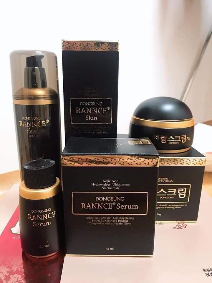 Mỹ phẩm DongSung (Nước hoa hồng + Serum + Kem dưỡng)