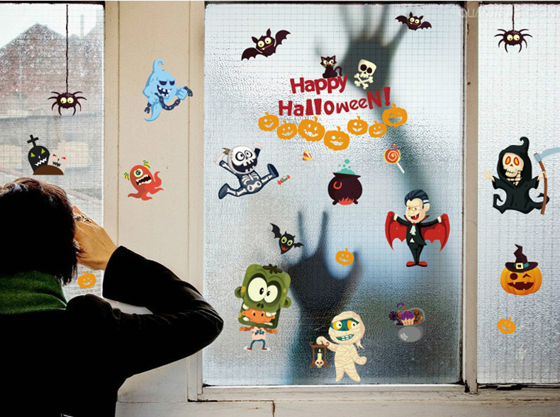 Decal trang trí lễ hội HALLOWEEN