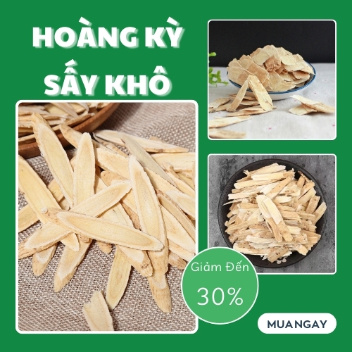[Hàng mới về] Hoàng kỳ sấy khô 1kg - Tấn Phát - Hỗ trợ cải thiện sức khoẻ cực kỳ hiệu quả