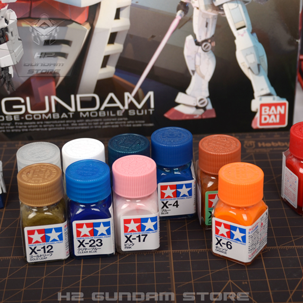 [Tamiya] Sơn mô hình gốc Enamel X1 - X20