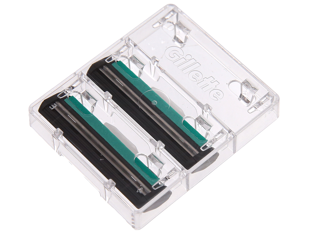 [HCM]Bộ 4 cái lưỡi dao cạo râu 2 lưỡi Gillette Vector