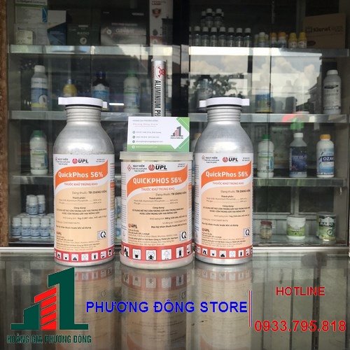 Diệt mối, mọt nông sản QUICKPHOS 56% 334V