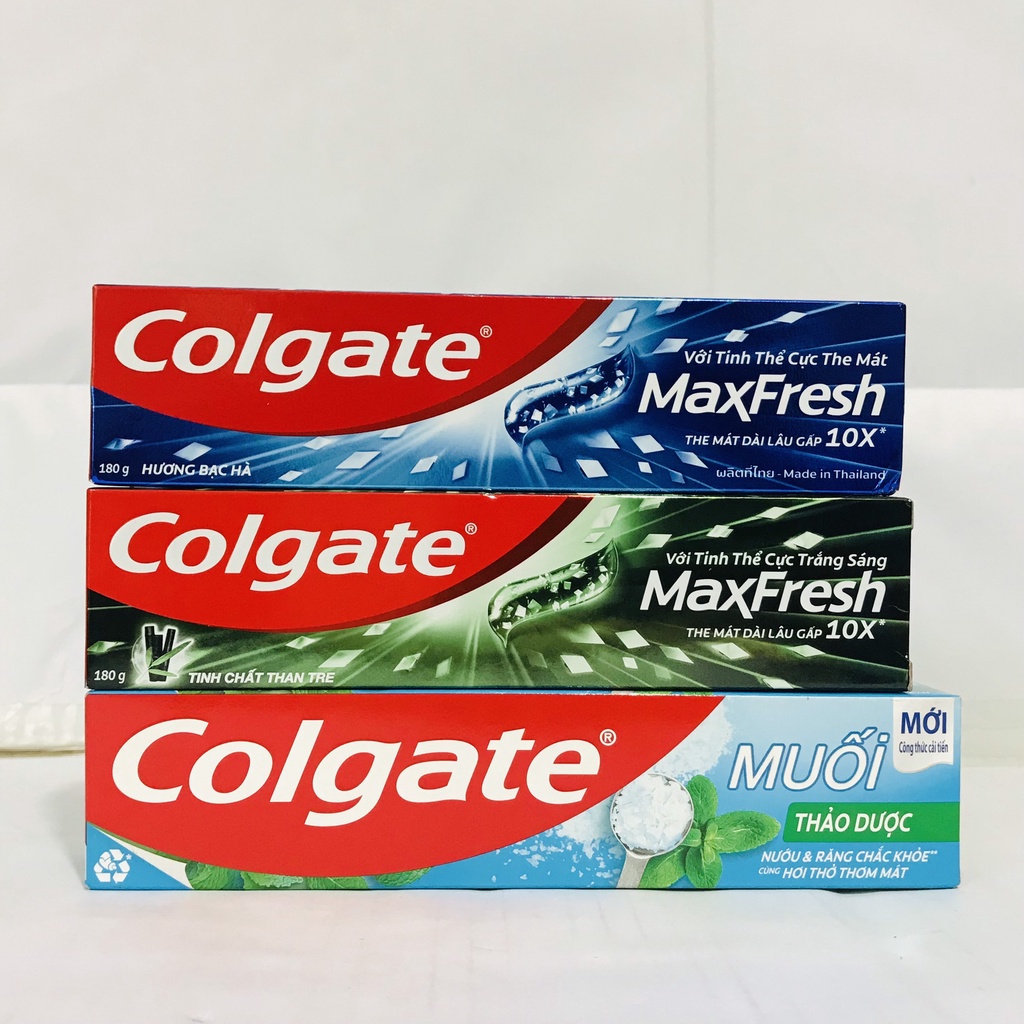 Kem đánh răng colgate Maxfresh 180gr-225gr Thái Lan