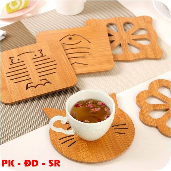 Miếng lót nồi bằng Gỗ lớn - Siêu Rẻ