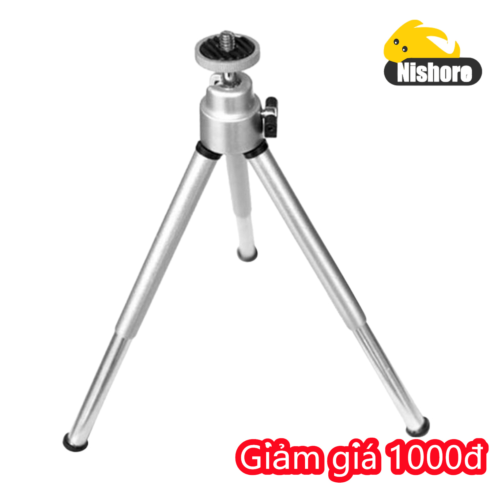 Mini Flexible Projector Tripod Stand Bracket Mini Projector Aluminum Alloy Holder Stand Projetor Tripod Silver