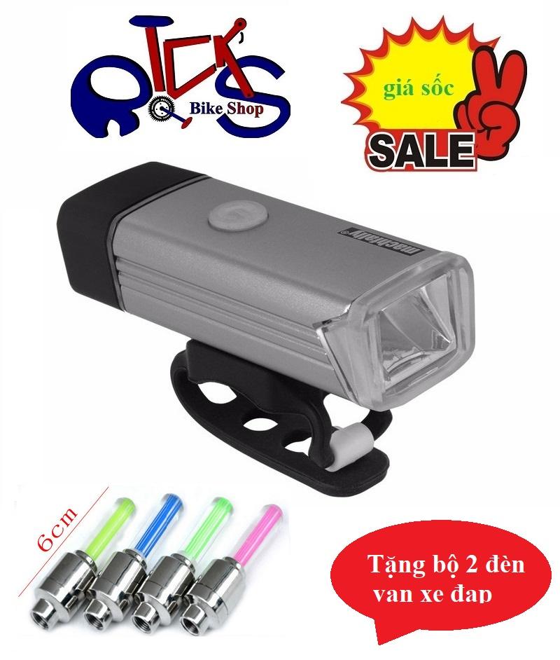 Đèn pha sạc siêu sáng Machfally cho xe đạp