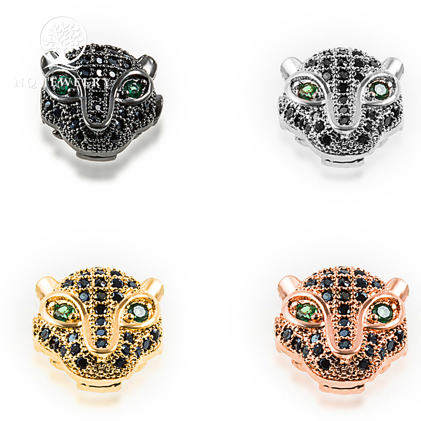 [HCM]Charm đầu sư tử đính đá - NQ Jewelry