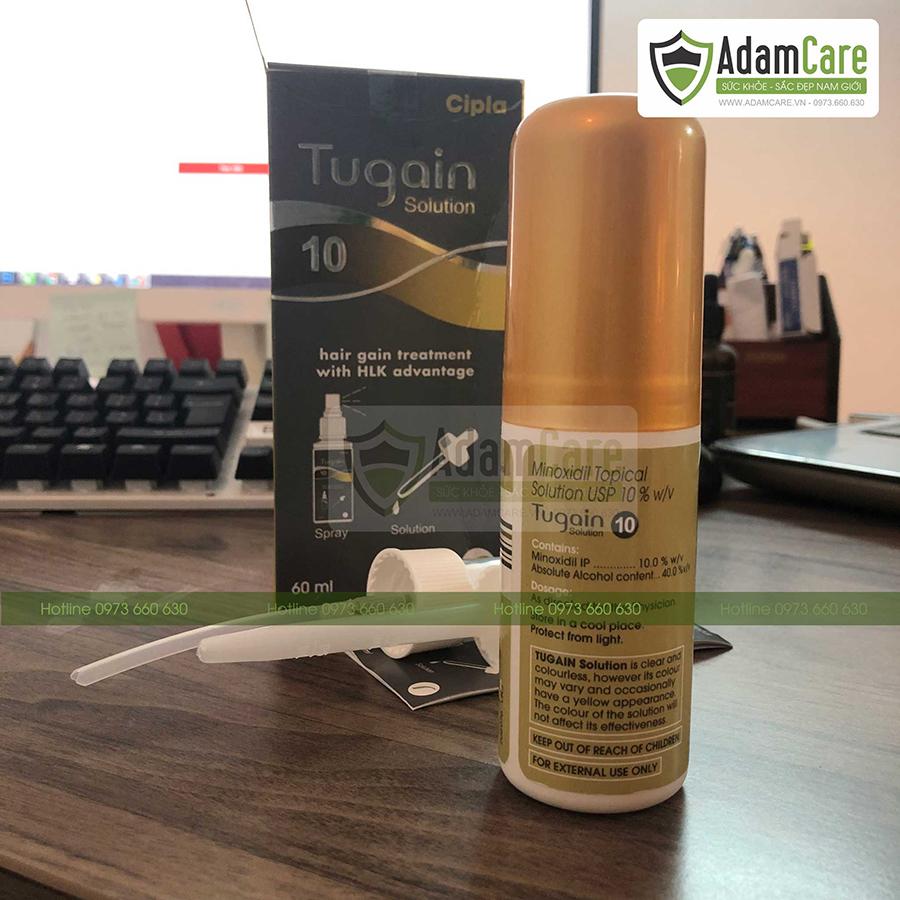 Thuốc mọc râu Minoxidil 10% Tugain