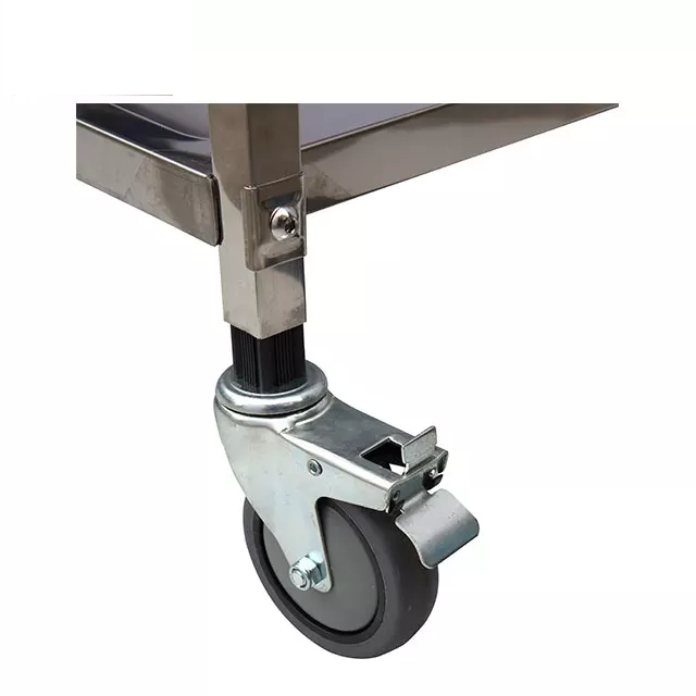 XE ĐẨY PHỤC VỤ 3 TẦNG BẰNG INOX