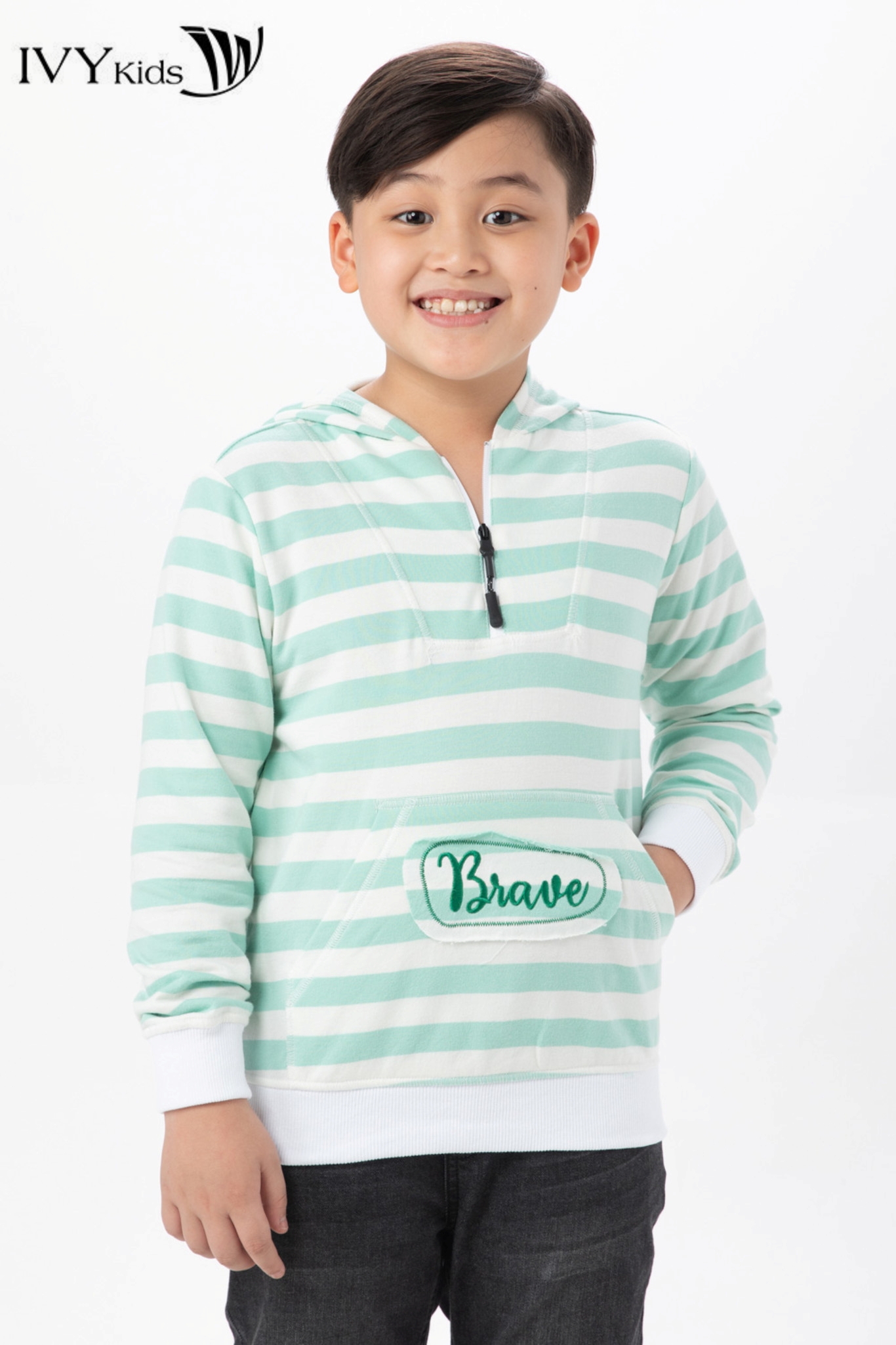 Hoodie bé trai brave ivy moda ms 59k1432